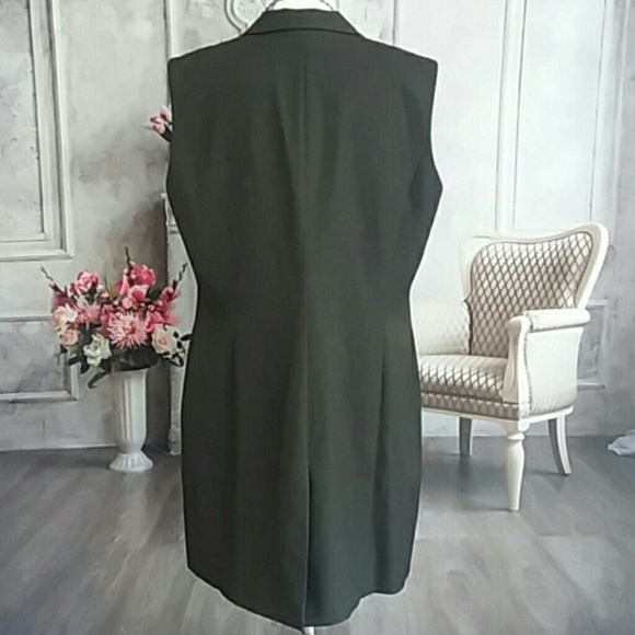 JM Studio by John Meyer Career Dress Gray Size 14 - Picture 5 of 7